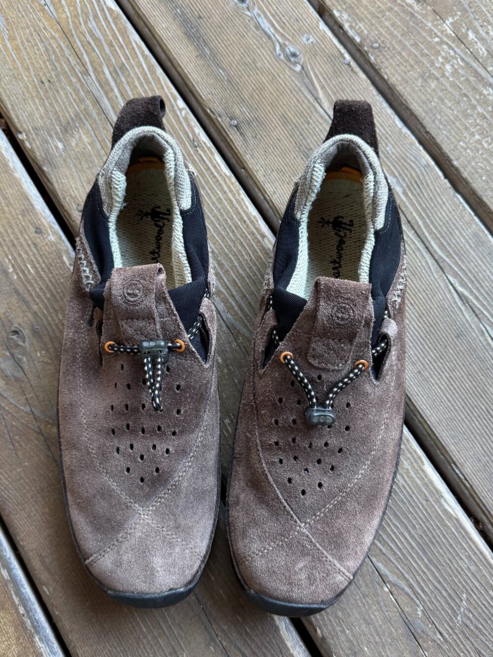 Timberland SmartWool Power Lounger Brown Suede Loafer Slip On in Men's 10 - Picture 6 of 16